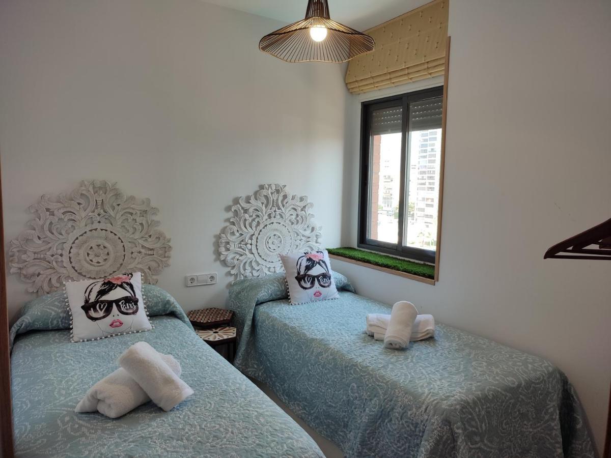 Junto Playa Levante Con Terraza Chill-Out-2 Wcs-A Estrenar Gemelos 23 貝尼多姆 外观 照片